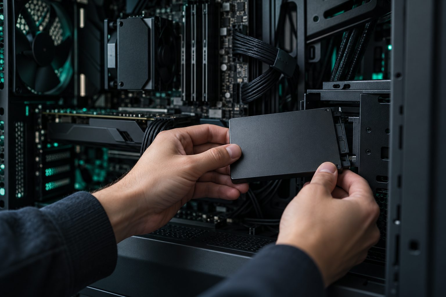 SSD upgrade inside a desktop